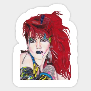 Cyndi Lauper Sticker